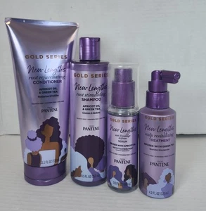 Pantene New Lengths Bundle Root Stimulating Shampoo, Conditioner, Serum, Oil - Picture 1 of 11