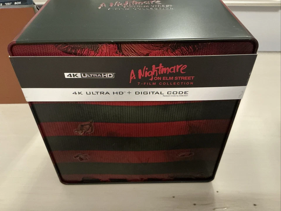 A Nightmare on Elm Street 4K UHD 7-Film Collection Limited Edition Steelbook OOP - Image 1 of 1