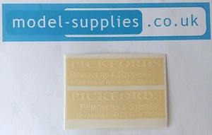 Matchbox 46B Guy Pickford Removals Van Reproduction Waterslide Transfers Set - Picture 1 of 1