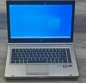 Hp Elitebook 8460p 14" i5-2540m @ 2.60GHz 2 Core 4GB RAM 300GB HDD WIN10 - Picture 1 of 7