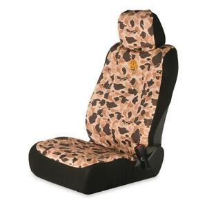 New Browning Duck Camo Low Back Seat Cover Browning Universal Front Most Cars