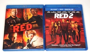 Red & Red 2 (Blu-ray, Action Films) Bruce Willis, John Malkovich, Helen Mirren - Picture 1 of 3