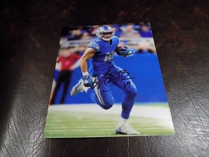 AMON-RA ST. BROWN HANDSIGNIERTES LÖWEN 8X10 FOTO MIT COA - Bild 1 von 1