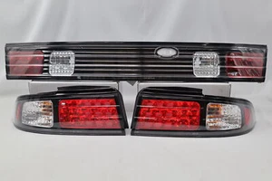 NEW SILVIA S14 200SX~1993~1998~Coupe 2D LED Tail Rear Light BLACK for NISSAN - Picture 1 of 8