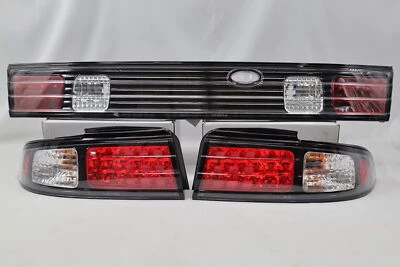 NEW SILVIA S14 200SX~1993~1998~Coupe 2D LED Tail Rear Light BLACK for NISSAN - Image 1 of 4
