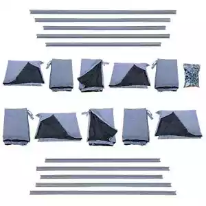 Juego de cortinas a medida opacas para Mercedes Vito Viano W639 opacas (BO-704) - Imagen 1 de 10