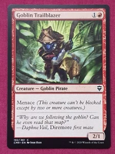 Magic The Gathering COMMANDER LEGENDS CMR GOBLIN TRAILBLAZER card MTG - Picture 1 of 2