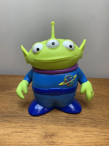 Disney Pixar Toy Story Glow In The Dark Space Alien Thinkway Toys Vinyl Figure Cover