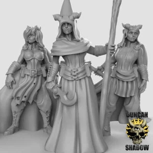 Tiefling Sorcerers | Duncan Shadow | Compatible with Dungeons & Dragons and Path - Picture 1 of 7
