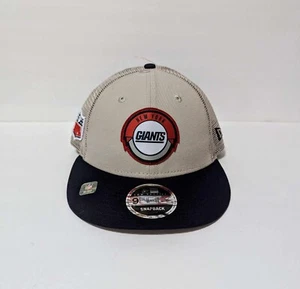 New Era New York Giants Historic SnapBack Hat 9Fifty Talla Única Bajo Perfil NFL - Imagen 1 de 4