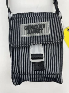 Chinatown Market Striped Small Reflective Accessory Cellphone Crossbody Bag - Picture 1 of 10