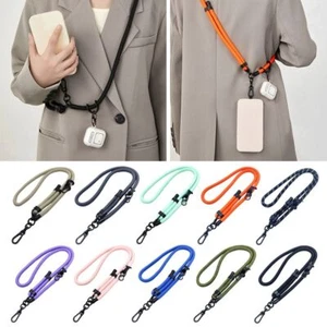 with Tether Tab Phone Hanging Cord Phone Strap Lanyard Tab Gasket Men Women - Photo 1 sur 15