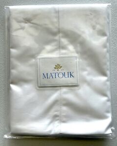 Matouk Luca Hemstitch 2pc Std Pillow Cases 500TC 100% Egyptian Cotton M239 $149