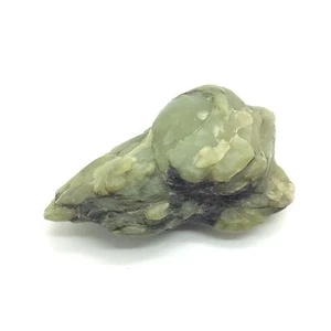 Big Sur Jade Botryoidaler Nephrit Kiesel grüne Ozeanblase Probe Monterey #49 - Bild 1 von 10