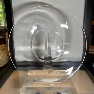 Steuben Art Glass 7737 Luncheon Salad Dessert Plate 8.5” - 11 Available - Picture 1 of 8