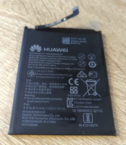 Batterie d'origine Huawei HB356687ECW - P30 Lite Mate 10 Lite Occasion excellent état - Photo 1 sur 3