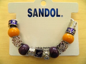 LSU TIGERS BRACELET NEW - Picture 1 of 2