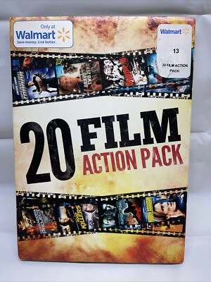 20 Film Action Pack (DVD) 4Disc. Mint Condition in Case with Slipcover great - Image 1 of 4