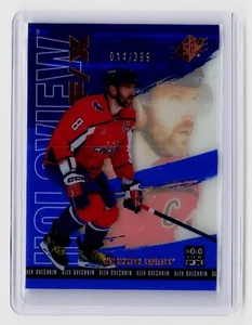 ALEX OVECHKIN /399 - 2024-25 UD SPx Holoview F/X Blue #HV-7 Washington Capitals - Picture 1 of 2