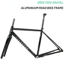 700C Gravel Frameset Off-Road Disc Brake Alloy Bicycle Cylinder Shaft Bike Frame