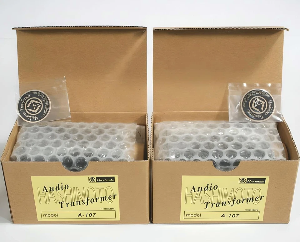 Hashimoto A-107 Interstage Transformer 7kΩ 1x2 2x2 for 12AU7 76 US Duty Paid
