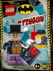 Dc Superheores LEGO Polybag Set 212117 The Penguin Mini Figurine Pack Feuille