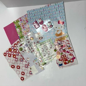 Vintage Hello Kitty Aufkleber und Bastelpapier Posten - Bild 1 von 4