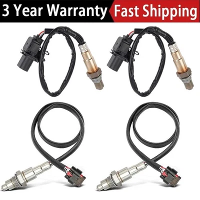 4pcs Upper+Lower Oxygen O2 Sensor For 2016-2019 Ford Transit-150/250/350 3.5L V6 - Image 1 of 4