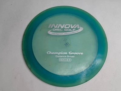 Innova Champion Groove 172g Old Penned Disc Golf Distance Driver Green/Blue - Image 1 of 4