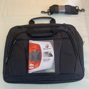 Porte-documents pour ordinateur portable Targus CityLite noir - Neuf avec bandoulière - Photo 1/8