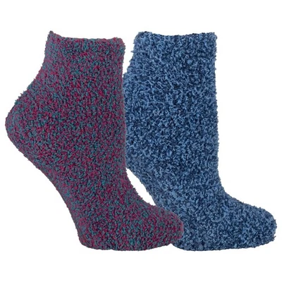 Женские увлажняющие носки для спа Dr Scholl's 2 пары комфорт лаванда синие розовые - Изображение 1 из 4