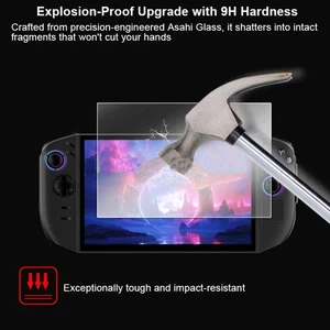 Hartglas Folie für Legion Go 2 9H HD Anti Blaulicht Display Schutz Folien - Bild 1 von 7