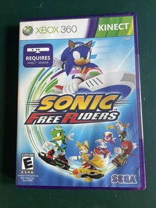 Sonic Free Riders Microsoft Xbox 360 Kinect Sega Brand New Factory Sealed - Picture 1 of 4