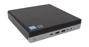 HP ProDesk 600 G4 Micro PC, Core i7 8th Gen, 8GB RAM, 256GB SSD, Windows 11 - Picture 1 of 6