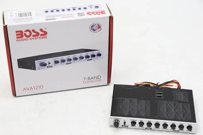 BOSS Audio AVA1210 7 Band Pre-Amp Car Equalizer - Image 1 of 4