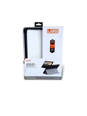 UAG Microsoft Surface Pro 1st Edition 12" Case - Rugged w/ Handstrap Scout Black - Image 1 of 2