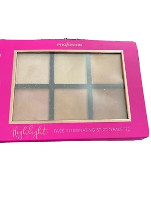 Profusion Highlighter Palette 6 Shades Face Illuminating Studio Palette - Image 1 of 4
