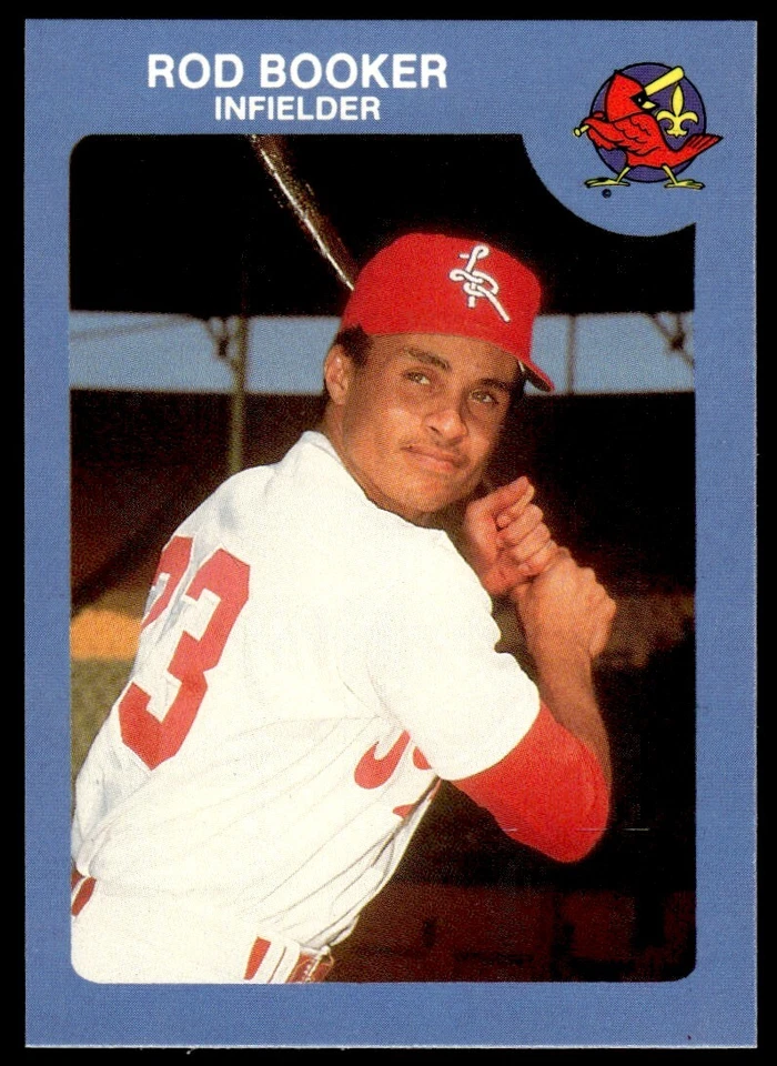 1986 Louisville Redbirds Rod Booker Louisville Redbirds #7 - Image 1 of 2