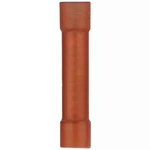 Conectores de cuaderno acampanado aislados de nailon Megatronix NBRF calibre 22-18 rojo 100 piezas - Imagen 1 de 1