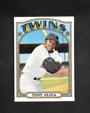 1972 TOPPS #400 TONY OLIVA - BORDERLINE MINT - 3.99 MAX SHIPPING COST