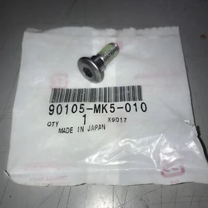 Honda BRAKE DISC BOLT TRX300EX TRX400EX TRX450R CRF300  (8X22) 90105-MK5-010 OEM - Picture 1 of 1