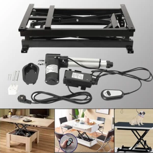 Mesa elevadora eléctrica plataforma elevadora de tijera única 132 lb 180-670 mm de altura - Imagen 1 de 12