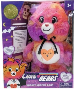 2024 Care Bears Spooky Sparkle Bear Halloween Limited Edition #0491 - Picture 1 of 5
