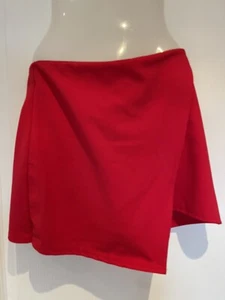 Missguided Red Short - Skirt Short - Size 6 - Picture 1 of 4