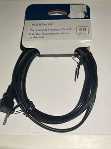 Insignia Non-Polarized 6ft Power Cord - Picture 1 of 2