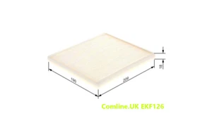 Comline EKF126 Pollen Filter for Ford Lexus Subaru Suzuki Toyota New - Picture 1 of 7