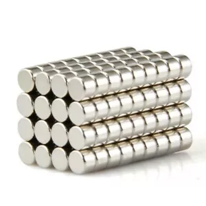 2MM X 2MM N50 EXTREM STARKE NEODYM MAGNETE SCHEIBENMAGNETE RUND ECHTE MAGNET - Bild 1 von 1
