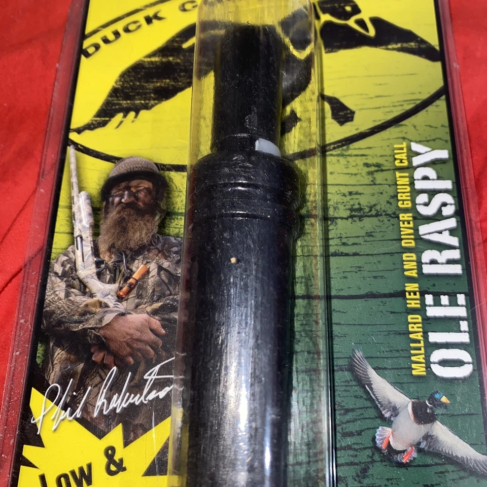 Vintage Duck Commander - Mallard Hen Duck Call - Ole Raspy Double Reed Nip - Image 1 of 4