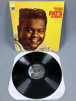 Fats Domino - Trouble In Mind Vinyl LP Sunset Records SUS-5200 Stereo NM - Image 1 of 4