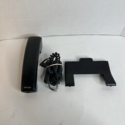 IP Phone HD Voice Polycom Handset 2215-17680-001 VVX 300 301 310 311 400 & Stand - Image 1 of 4